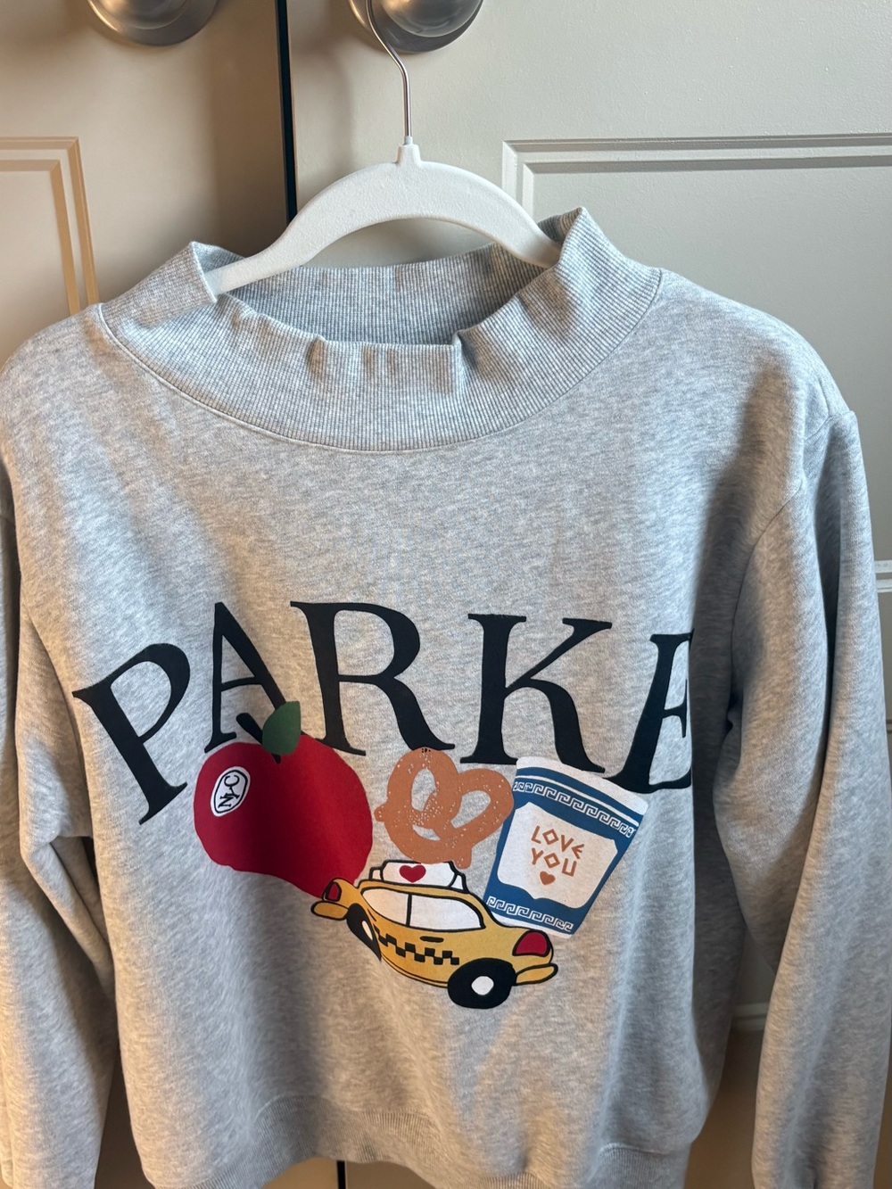 PARKE New York mock neck